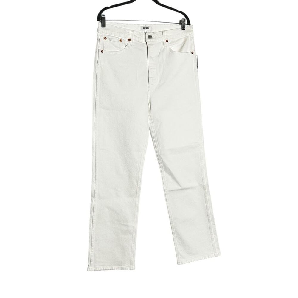 NWT Re/Done White 90’s High Rise Loose Fit Denim Jeans Size 31‎